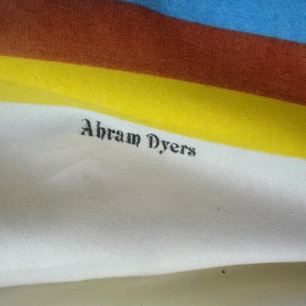 Vintage 90s Abram Dyers Tom and Jerry 2 Sheets Flat + Pillowcase Set Blue g5a